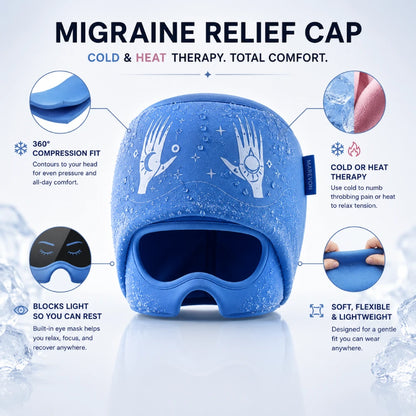 Migraine Relief Cap - Hot & Cold