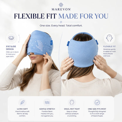 Migraine Relief Cap - Hot & Cold