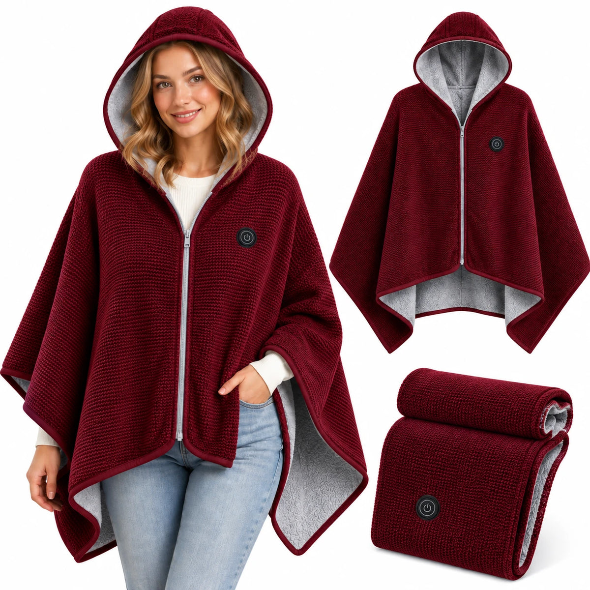 Warmora™ Wearable Heated Shawl