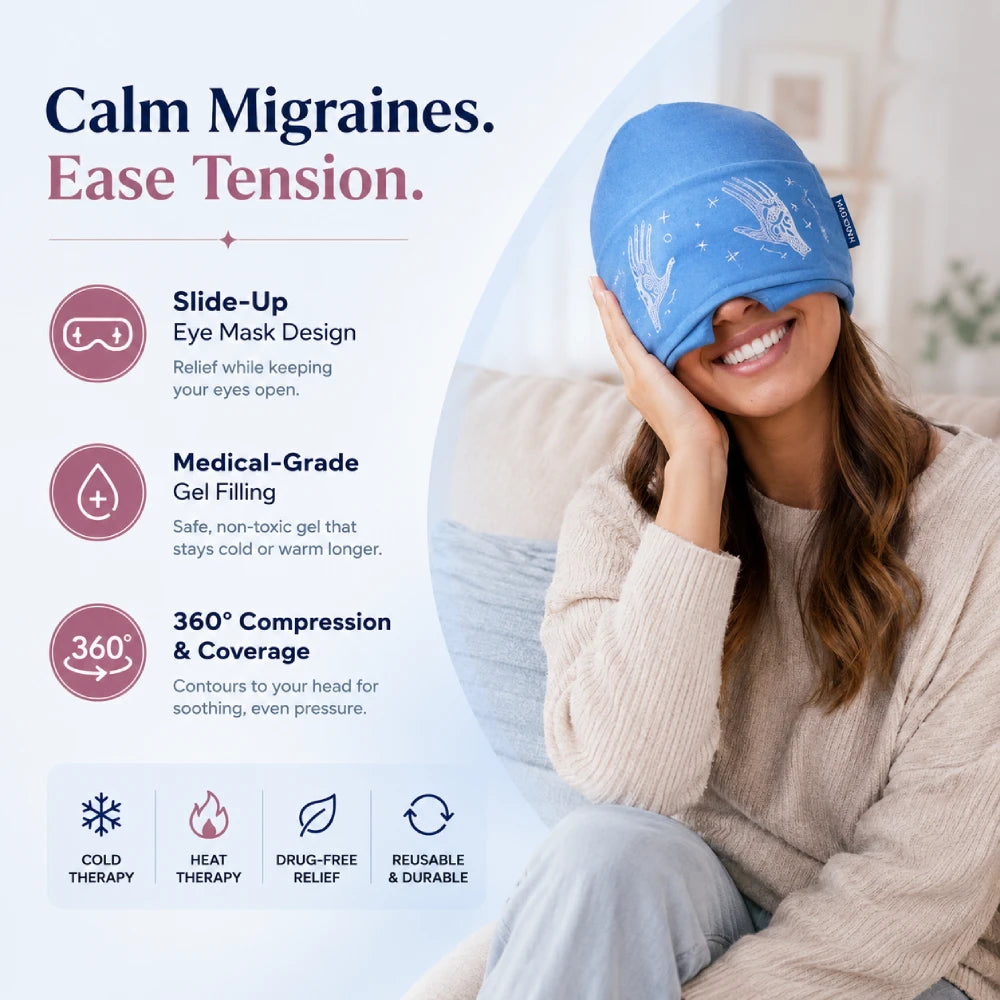 Migraine Relief Cap - Hot & Cold