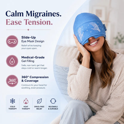 Migraine Relief Cap - Hot & Cold