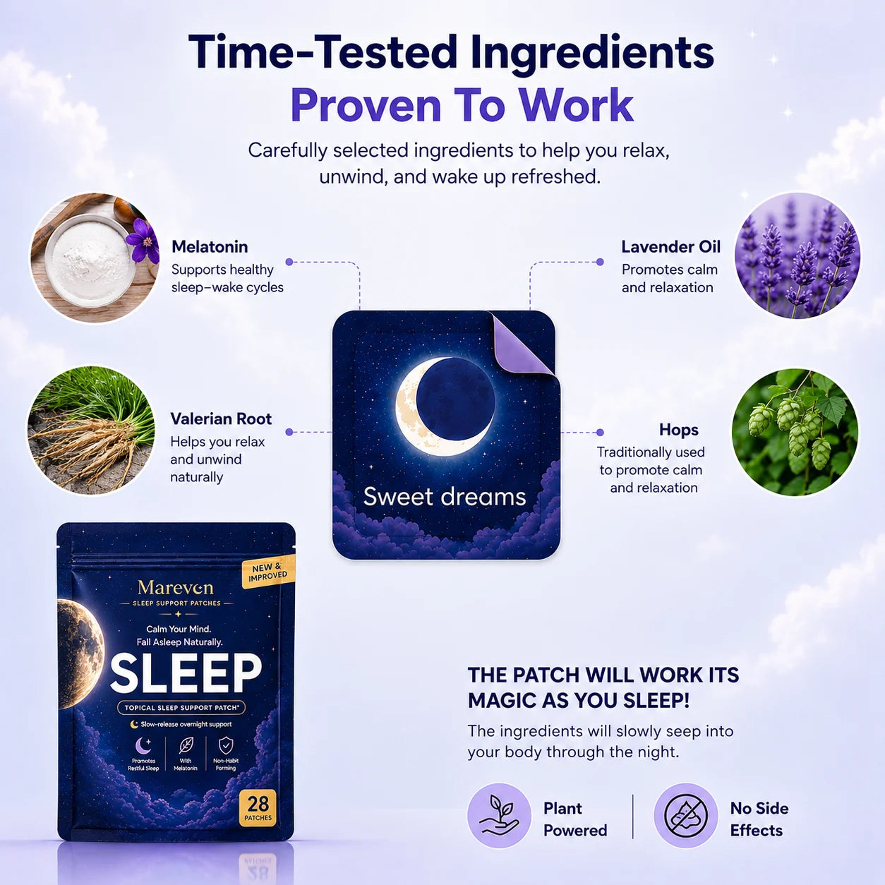 Sleep Support Patches